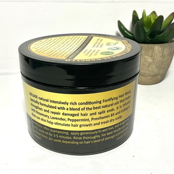 Fortifying Hair Mask Olive oil, Coconut oil and Baobab Oil - Picture 4 of 8